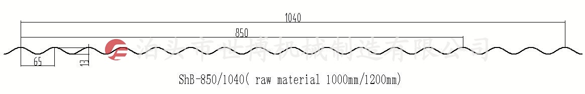 高端导柱连体剪切头1040-1035双层彩钢瓦设备出口莫桑比克