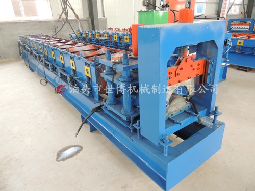 电脑全自动312型屋脊瓦彩钢压瓦机设备