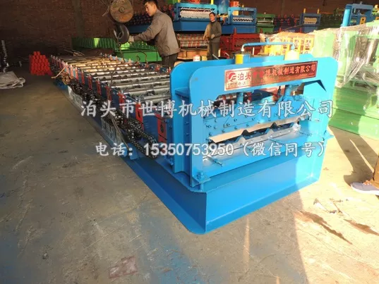 压制不锈钢板高配电脑全自动彩钢压瓦机设备